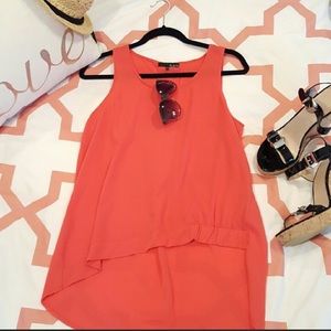 Orange hi low top from Nordstrom